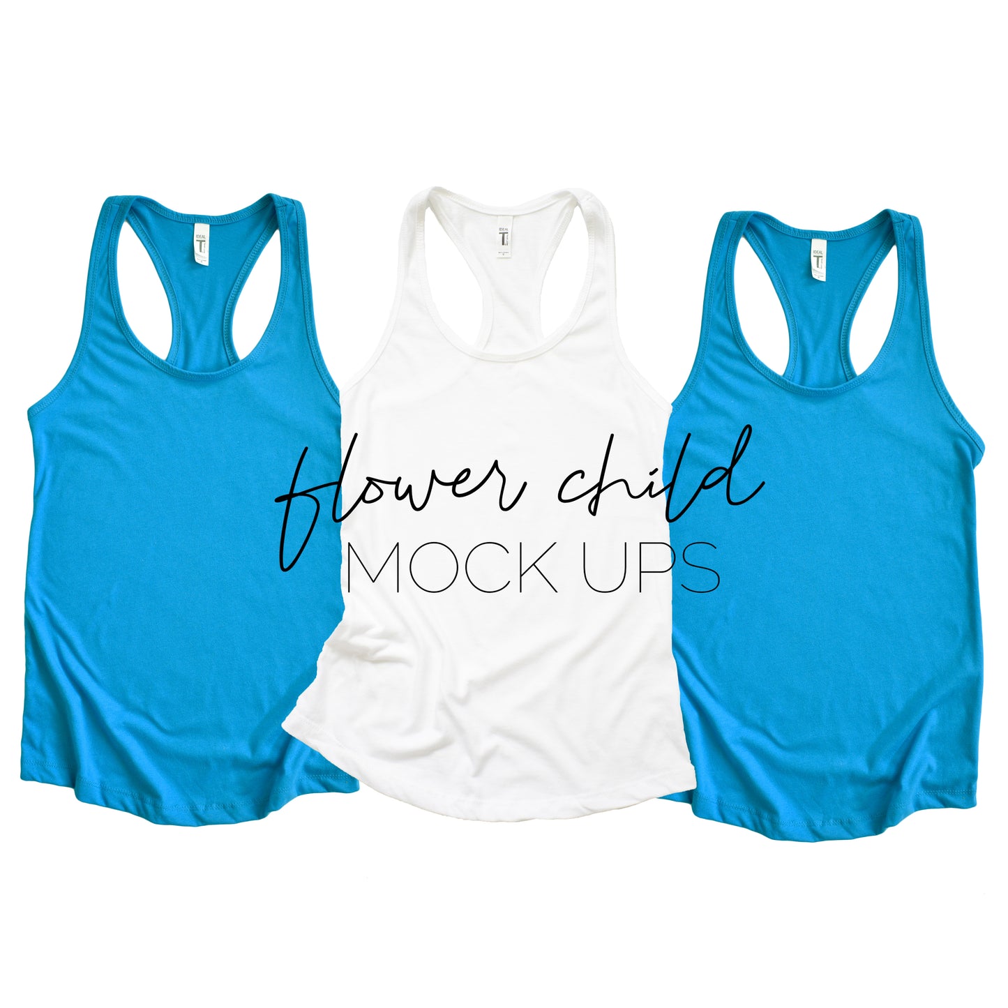 Next Level 1533 Turquoise - flowerchildmockups