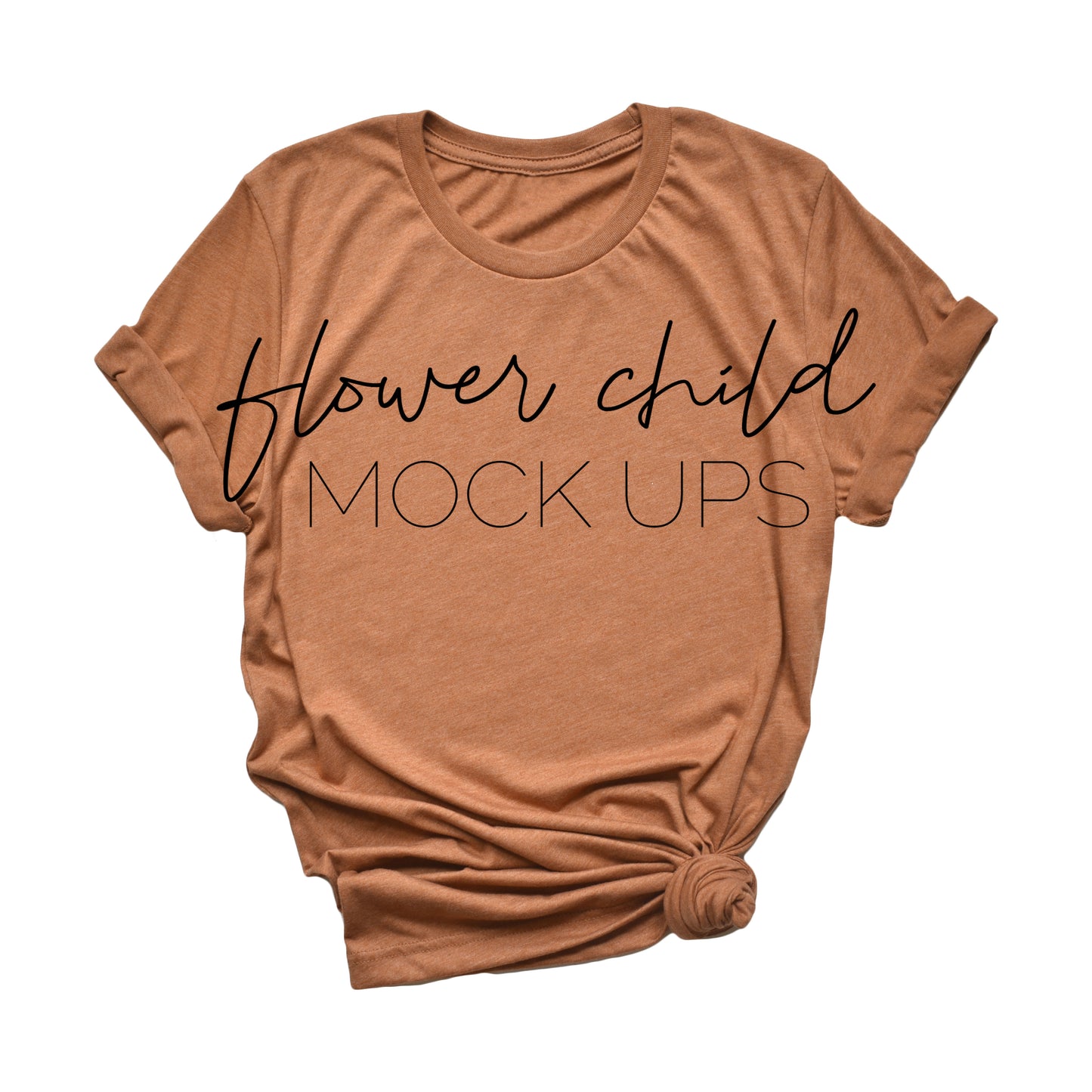 3001 Heather Autumn Side Knot Tagless - flowerchildmockups