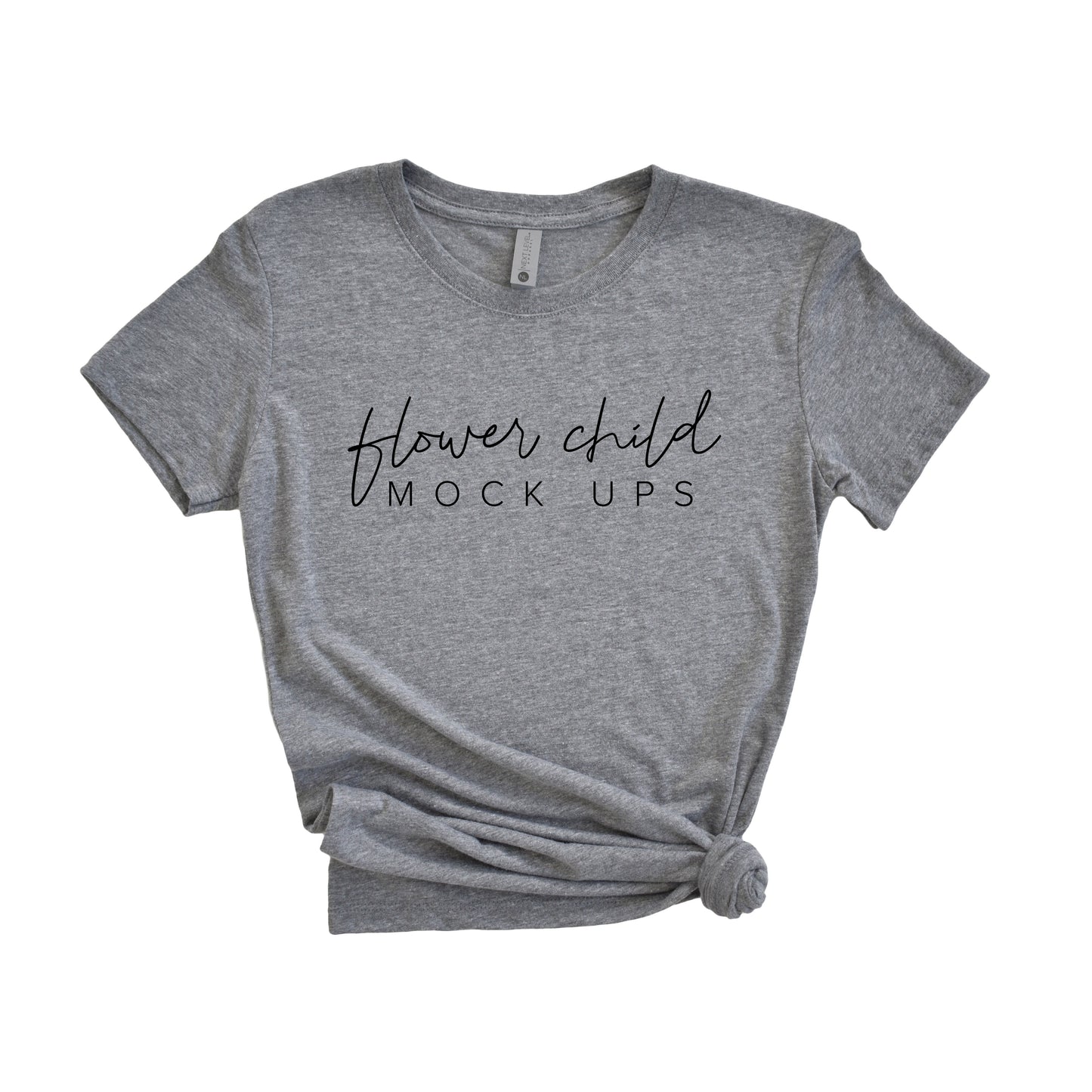 Next Level 6710 Premium Heather Mockup