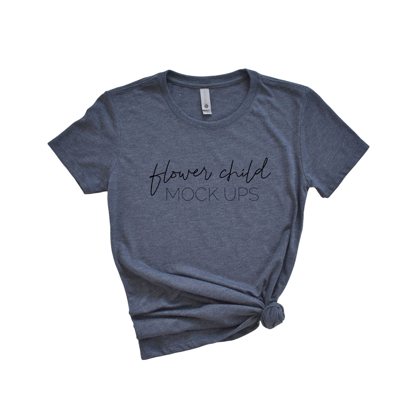 Next Level 6710 Vintage Navy Mockup