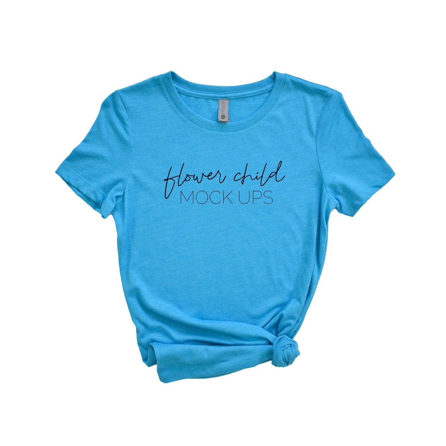 Next Level 6710 Vintage Turquoise Mockup