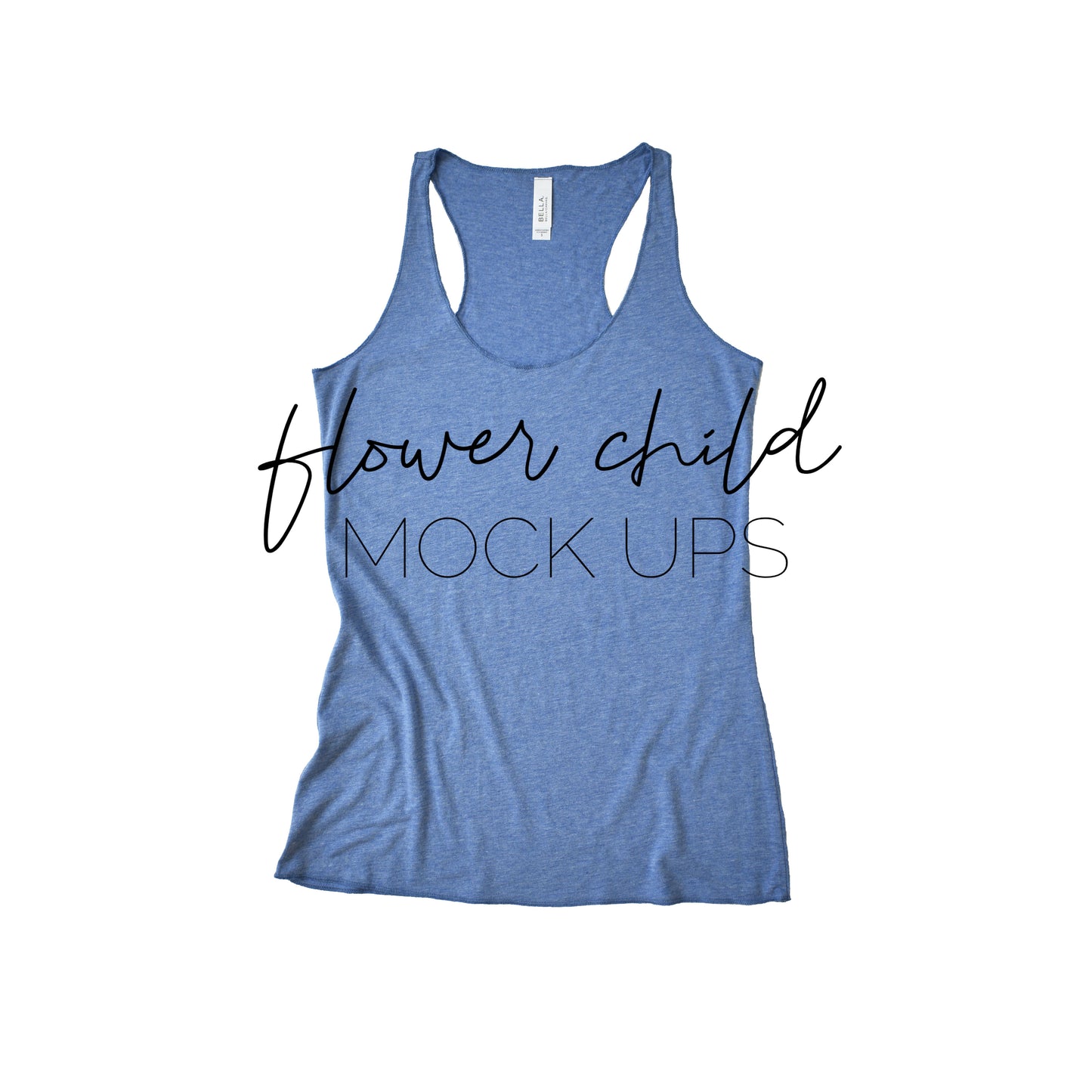 Next Level 6733 Royal Blue Flat - flowerchildmockups