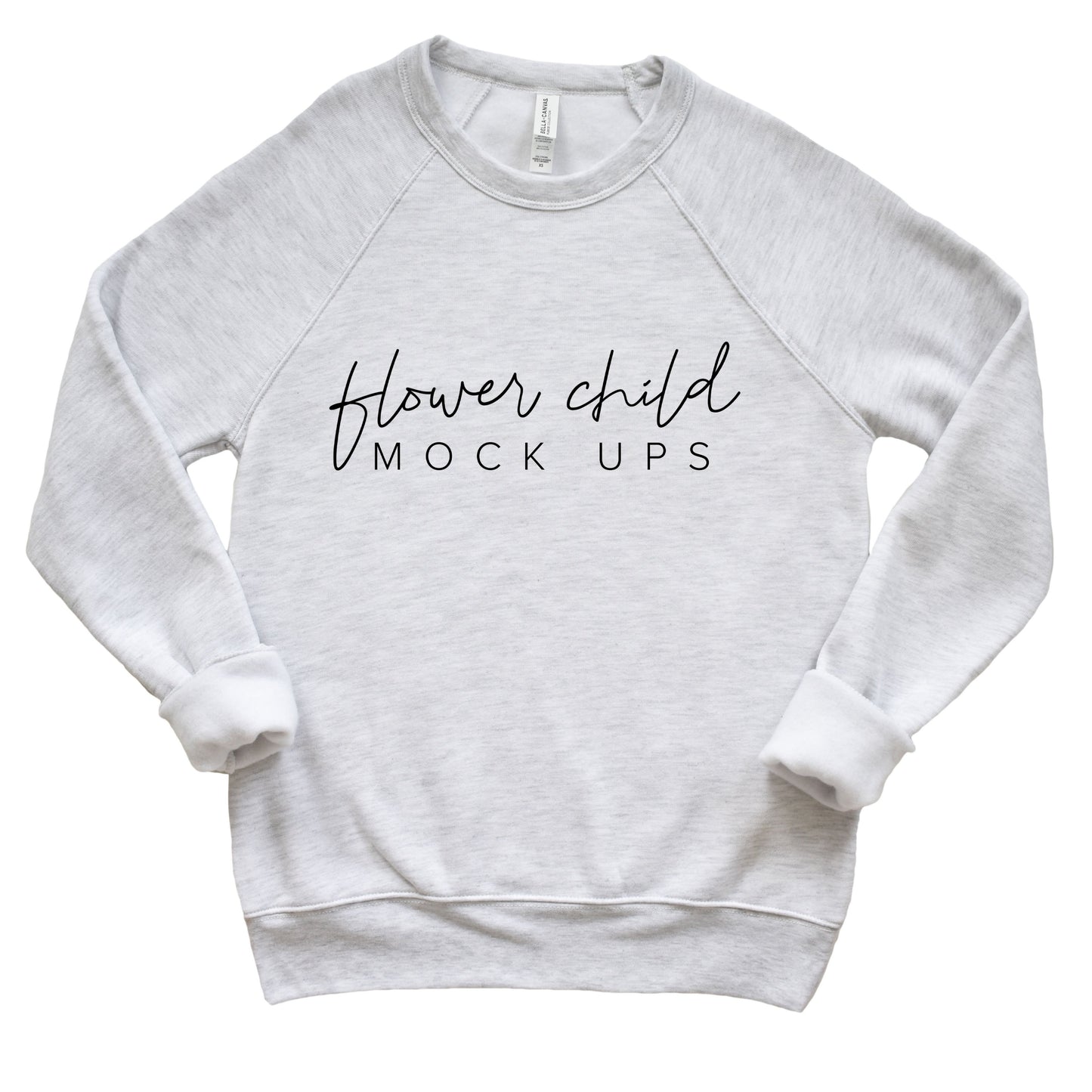 Bella Canvas 3901 Ash Mockup