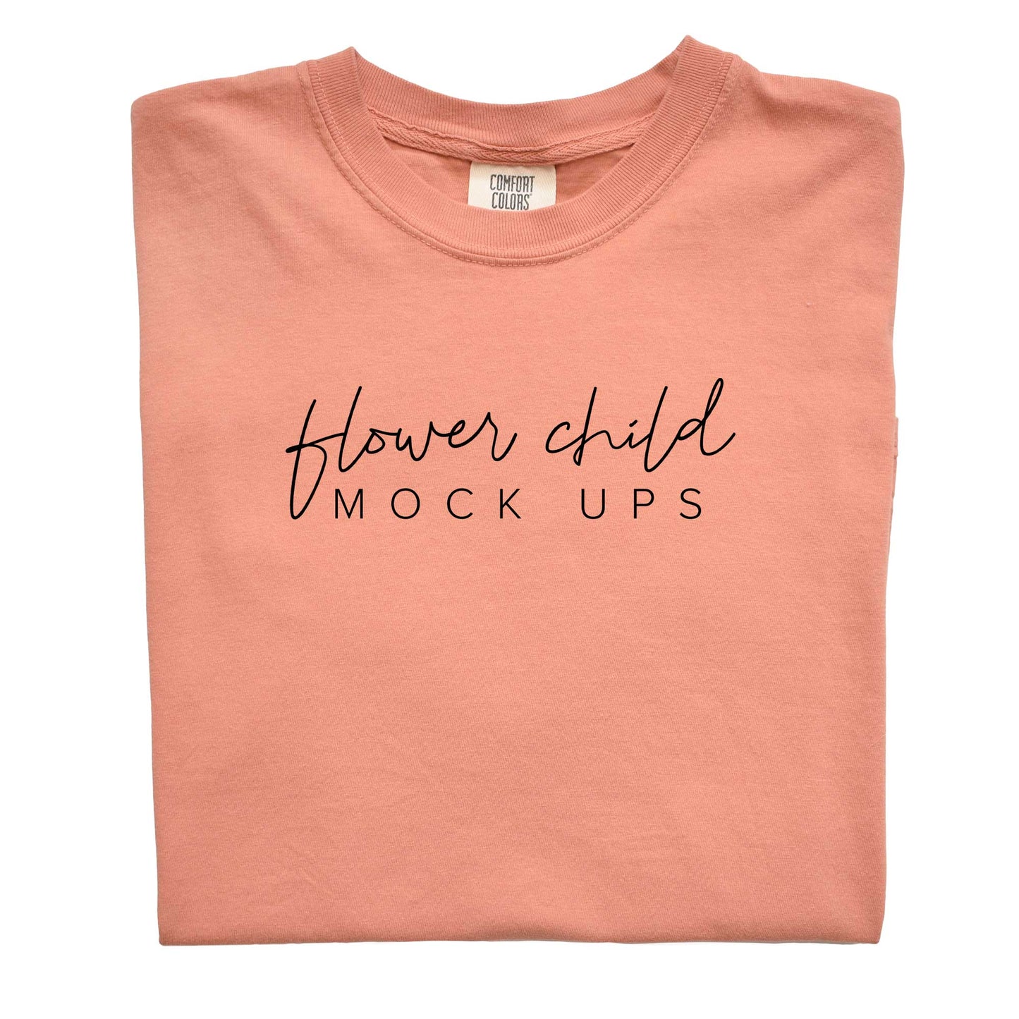 Comfort Colors 1717 Terracotta Mockup