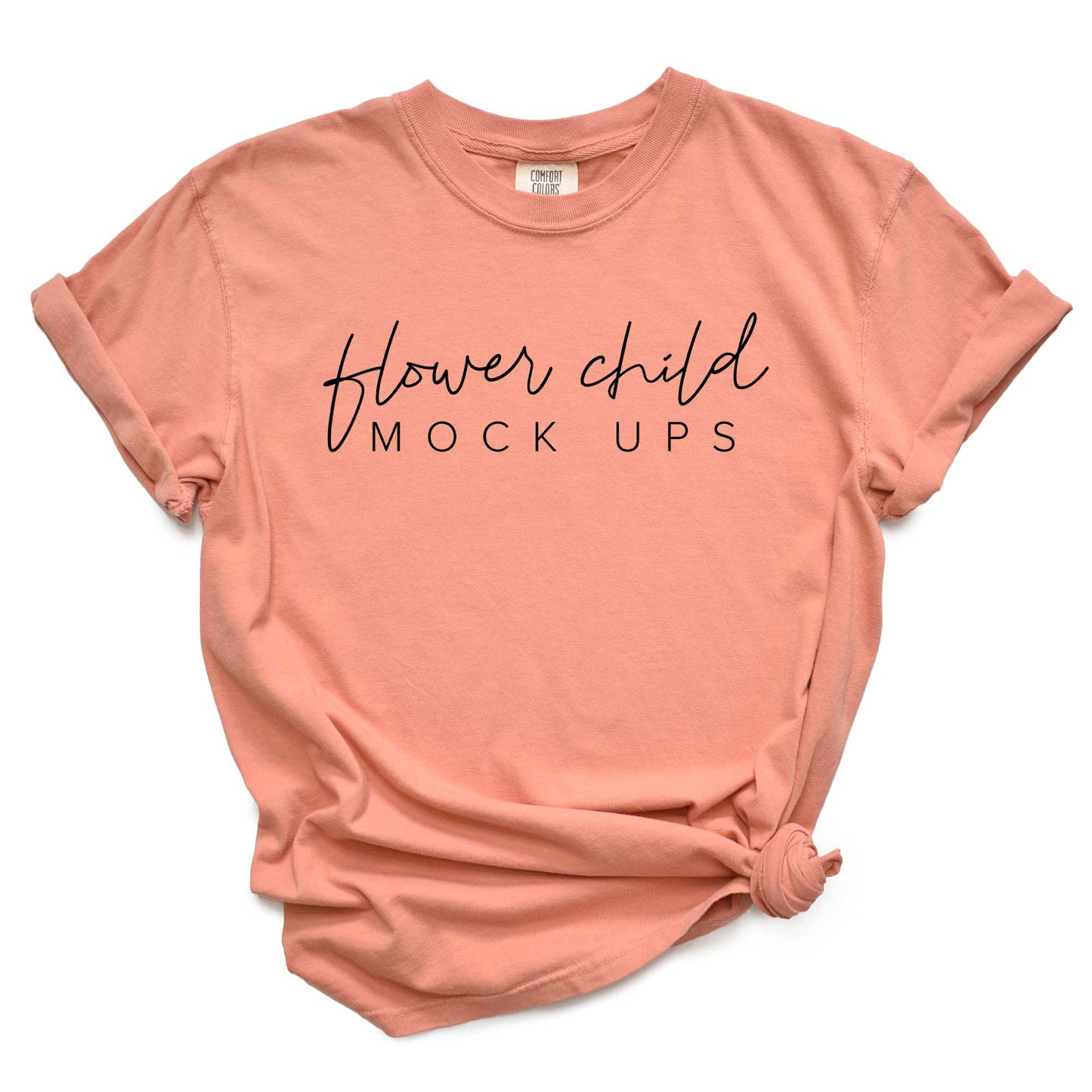 Comfort Colors 1717 Terracotta Mockup