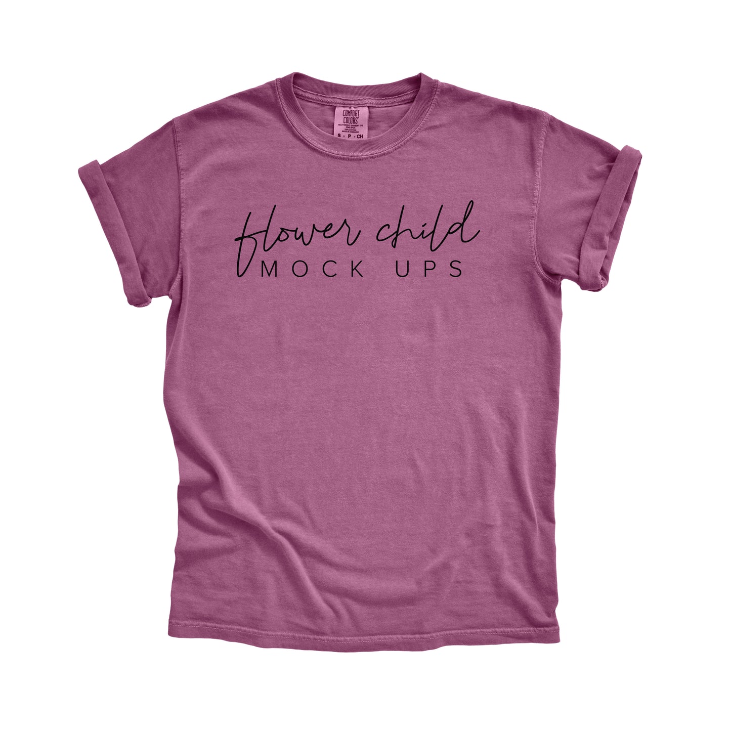 Comfort Colors 1717 Berry Mockup