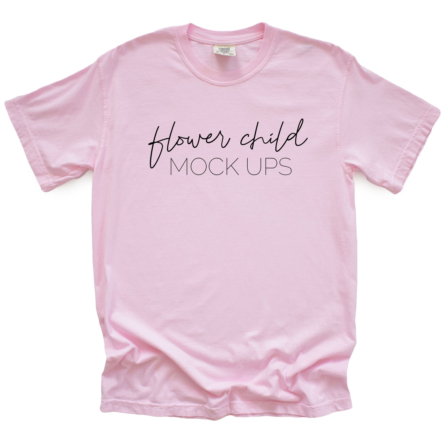 Comfort Colors Mockup 1717 Blossom - flowerchildmockups