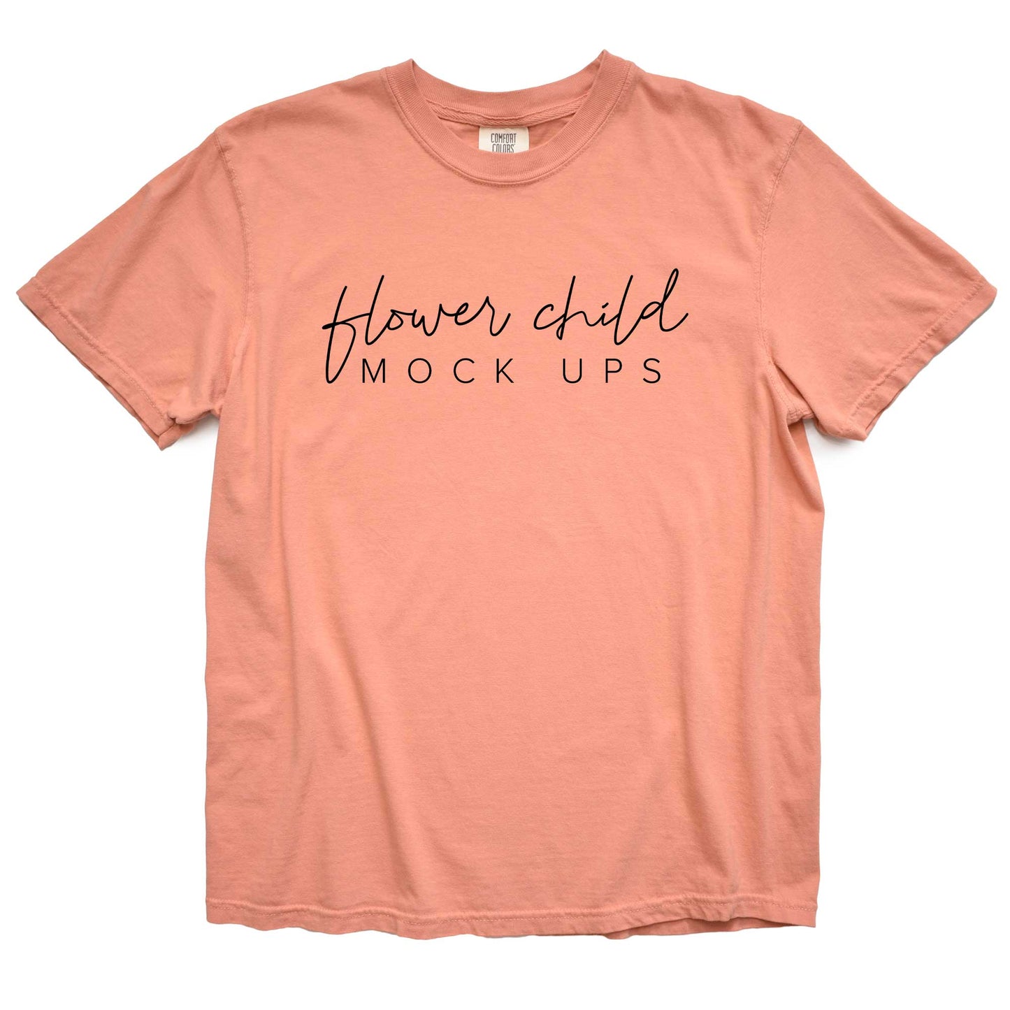 Comfort Colors 1717 Terracotta Mockup