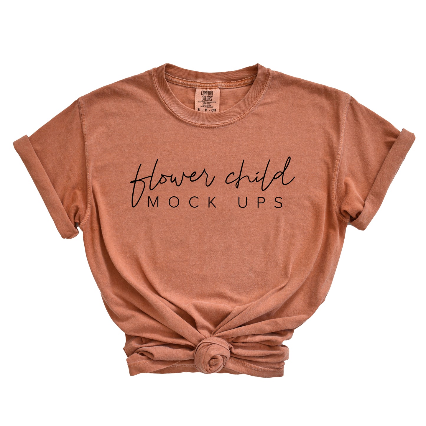 Comfort Colors 1717 Yam Mockup