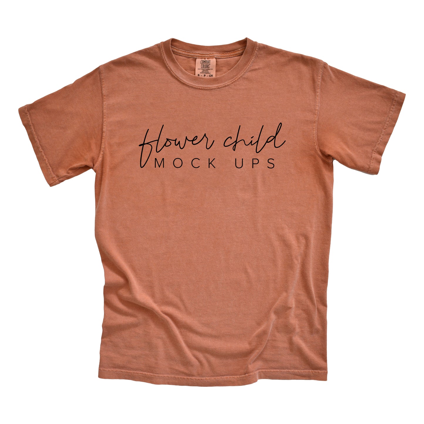 Comfort Colors 1717 Yam Mockup