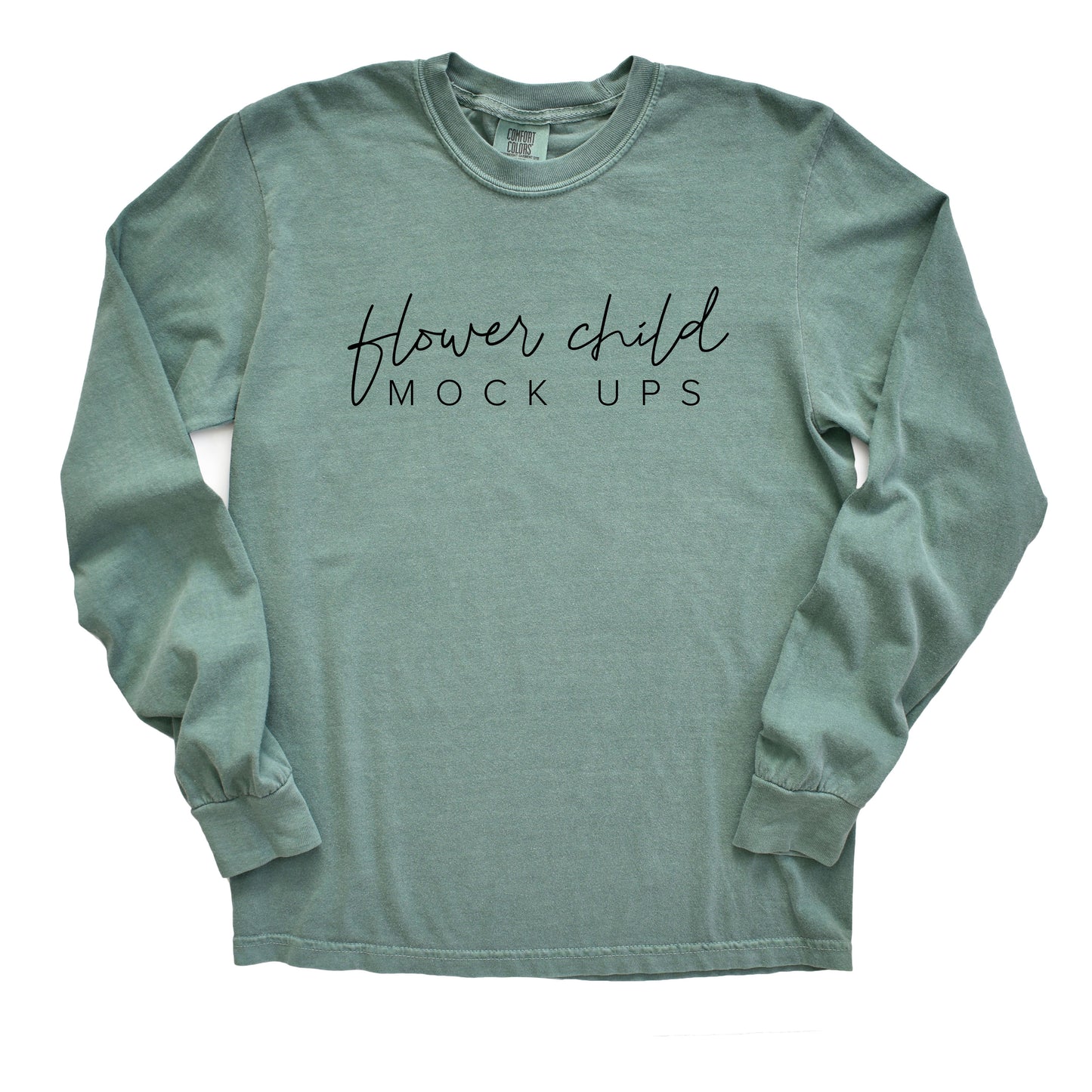Comfort Colors 6014 Mockup Light green