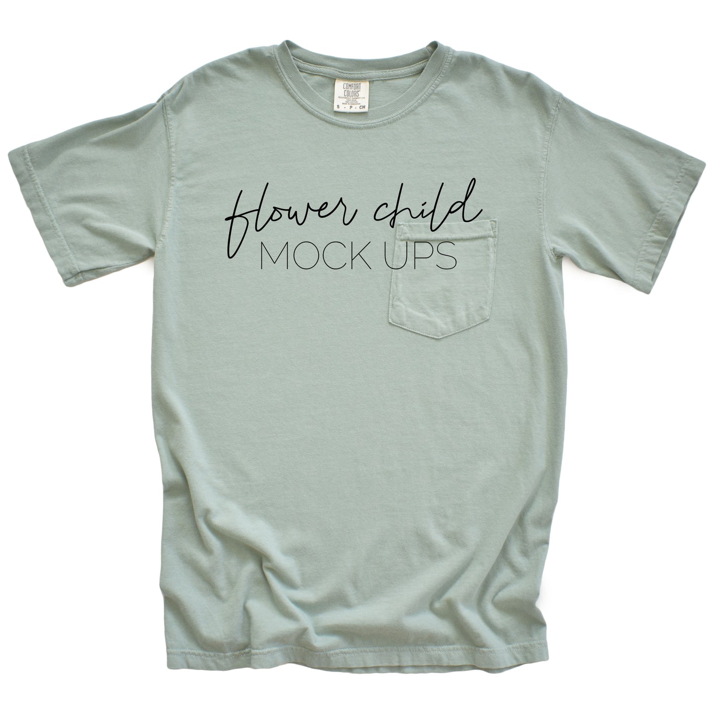 Comfort Colors Mockup 6030 Bay - flowerchildmockups