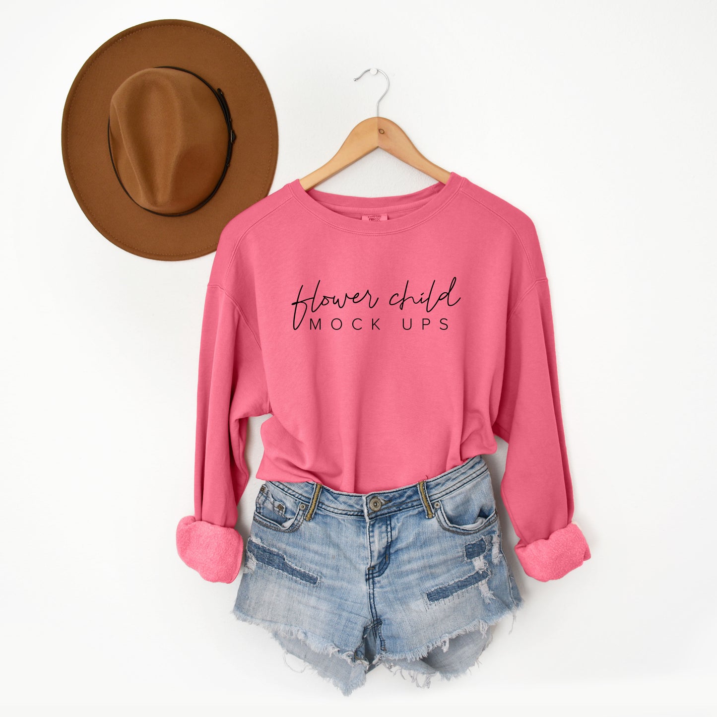 Comfort Colors 1566 Crunchberry Mockup