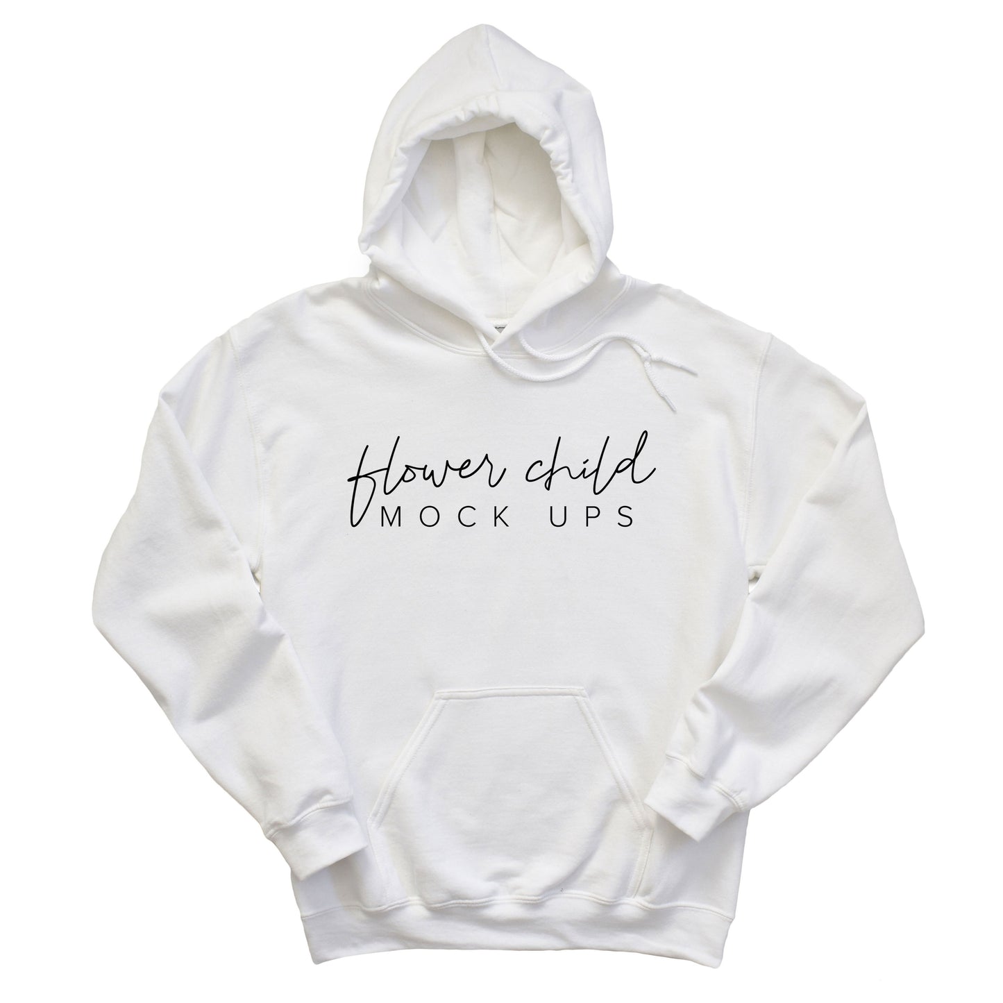 Gildan 18500 White Mockup | Gildan Hoodie Mockup