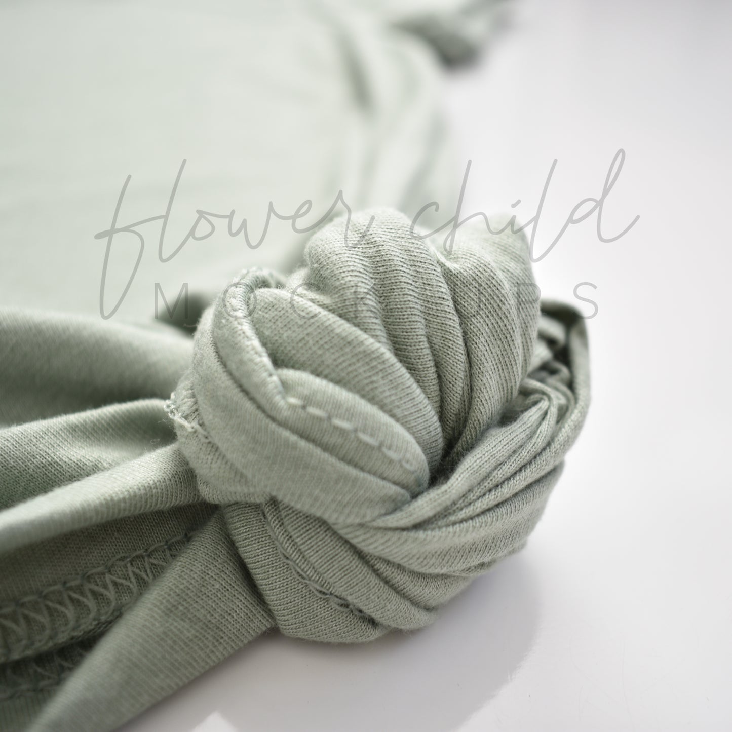 Bella Canvas 3001 Heather Sage Mockup