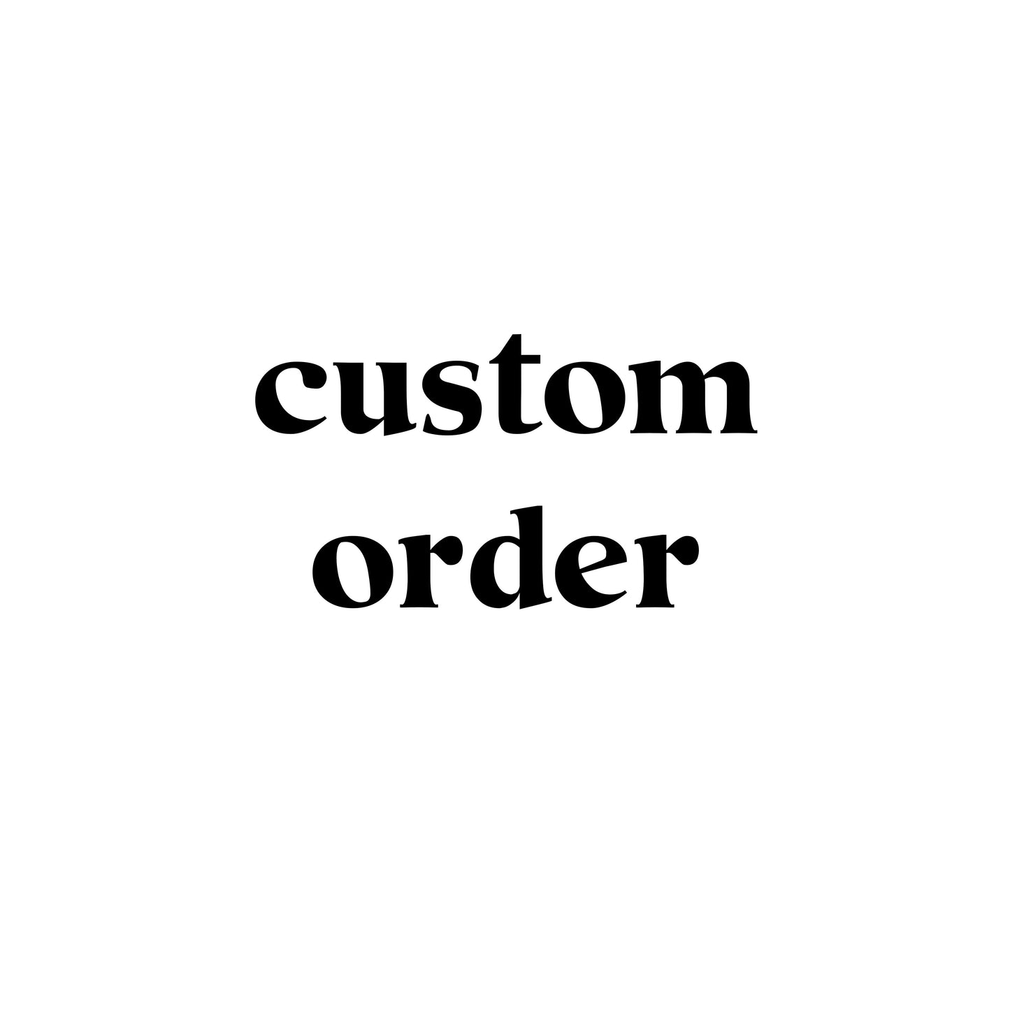 Custom Order Wildberry 4.19.21